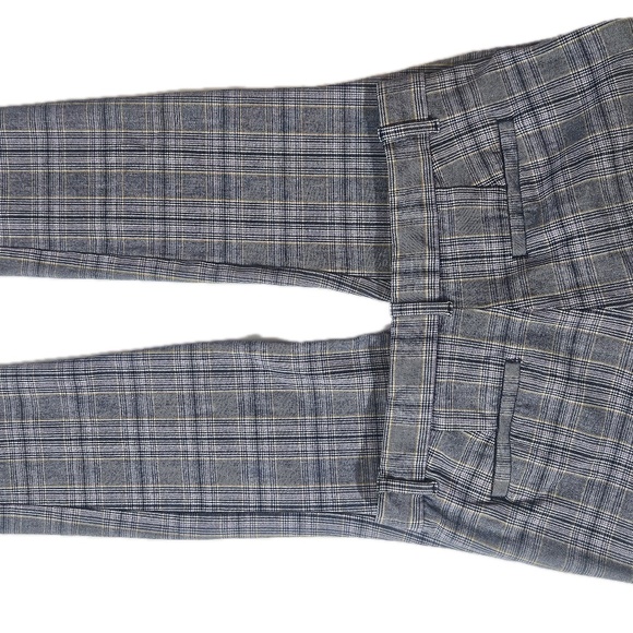 GAP Pants Womens 6 Gray Plaid Signature Skinny Ankle Stretch Trousers - Picture 7 of 7